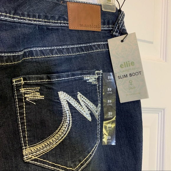 Maurices NWT Ellie Straight Fit Slim Boot Size20L - Picture 2 of 9